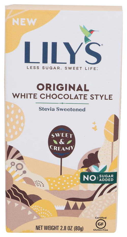 Lily's Original White Chocolate Style Bar, 2.8 oz