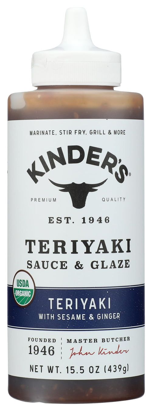 Kinder's Organic Teriyaki Sauce & Glaze, 15.5 oz