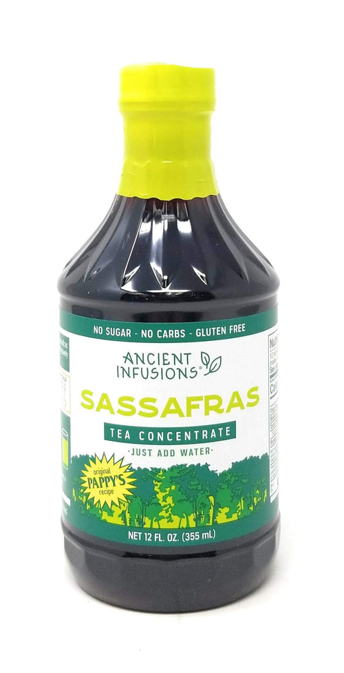 Ancient Infusions Sassafras Concentrate Instant Tea, 12 oz (Pack of 6)