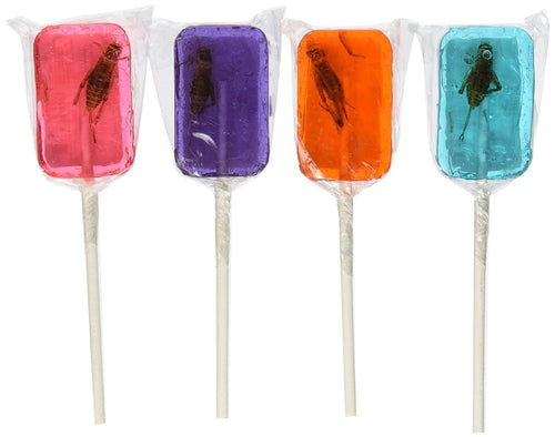 Hotlix Cricket Lollipops, Assorted Flavors