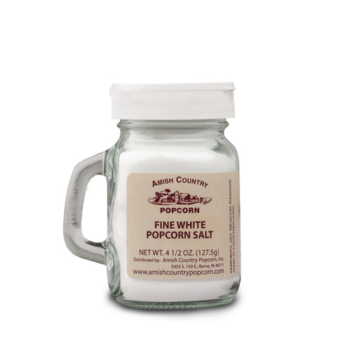 Amish Country Popcorn Fine White Popcorn Salt, 4.5 oz