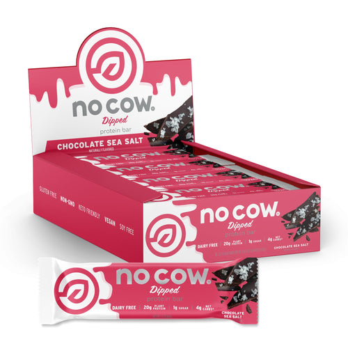 No Cow Lemon Meringue High Protein Bars, 12 Count