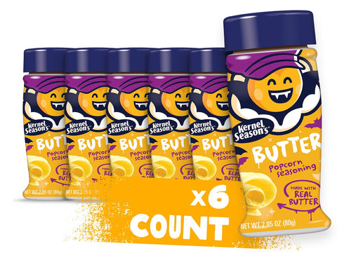 Kernel Season's Butter Popcorn Seasoning, 2.85 oz (Pack of 6)