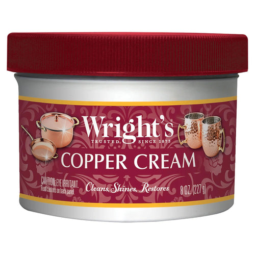 Wright's Copper and Brass Cream Cleaner, 8 oz