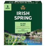 Irish Spring Aloe Deodorant Bath Bar, 3.75 oz (3 Count)