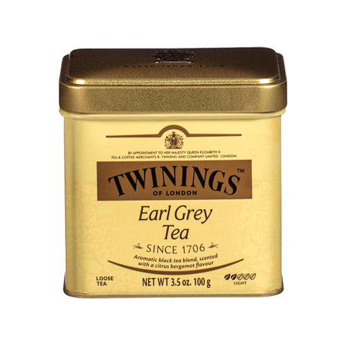 Twinings Earl Grey Loose Black Tea, 3.53 oz Tin