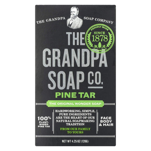 Grandpa's Pine Tar Soap, Large, 4.25 oz