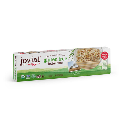 Jovial Organic Whole Grain Brown Rice Fettuccine, 12 oz