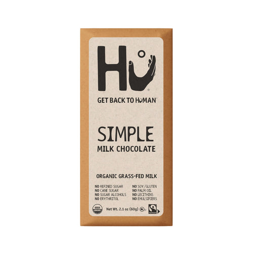 Hu Simple Milk Chocolate Bar, 2.1 oz
