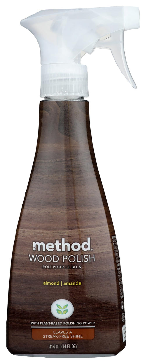Method Wood Polish, Almond, 14 fl oz
