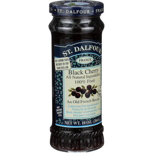 St. Dalfour Black Cherry Conserves, 10 oz (Pack of 6)