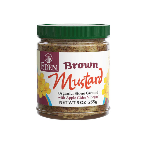 Eden Organic Brown Mustard, 9 oz