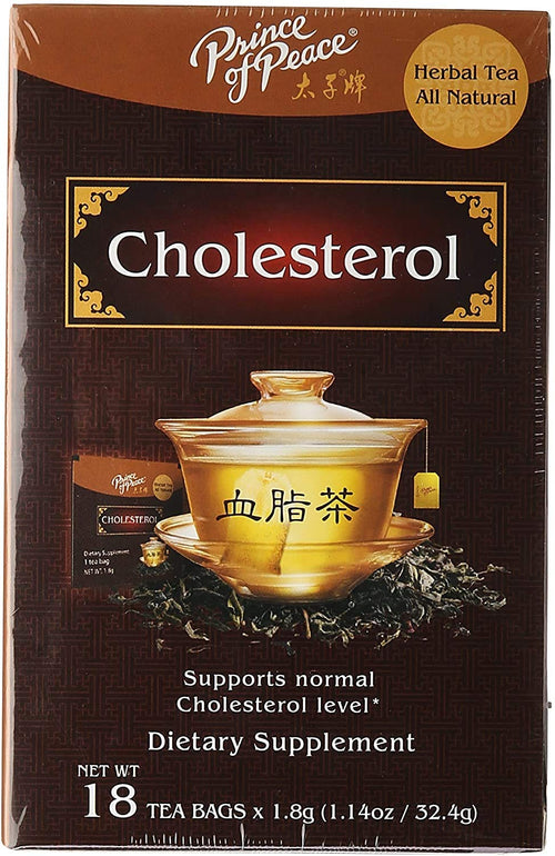 Prince of Peace Cholesterol Herbal Tea, 18 Tea Bags