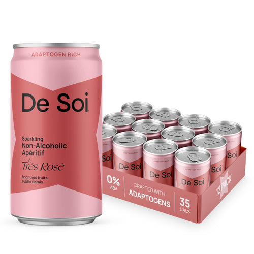 De Soi Tres Rose Mocktail Drink (12 Count)