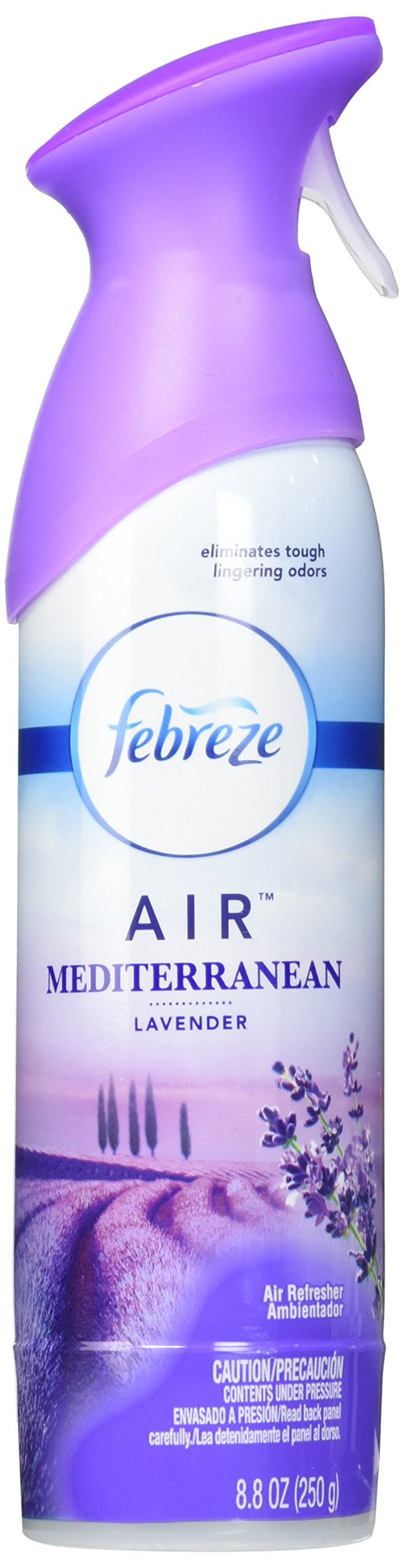Febreze Air Refresher, Mediterranean Lavender, 8.8 oz (Pack of 3)