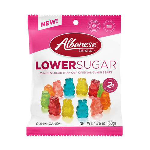 Albanese Lower Sugar Gummi Bears, 1.76 oz