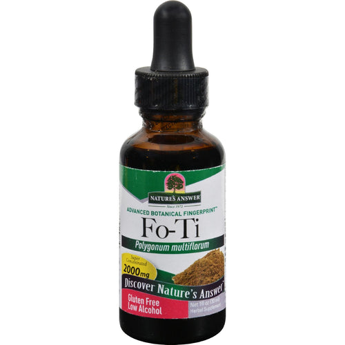 Nature's Answer Fo-Ti Liquid Extract, 1 fl oz