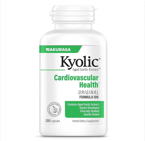 Kyolic Aged Garlic Extract Formula 100, 200 Capsules
