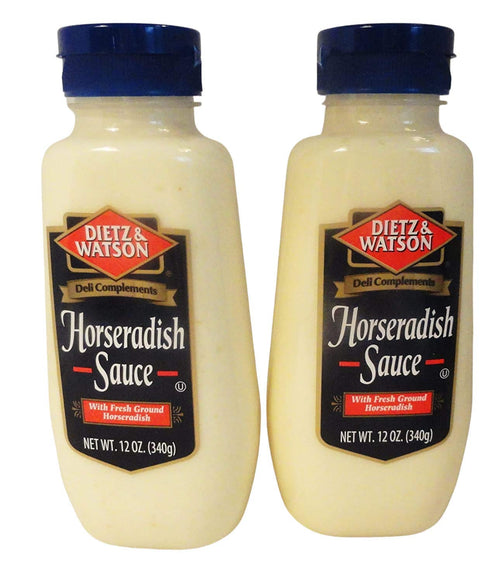 Dietz & Watson Horseradish Sauce, 12 oz (Pack of 2)