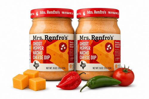 Mrs. Renfro's Ghost Pepper Nacho Cheese Dip, 16 oz (Pack of 2)