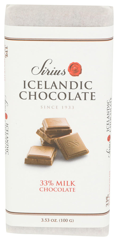 NOI Sirius 33% Milk Chocolate Bar, 3.53 oz