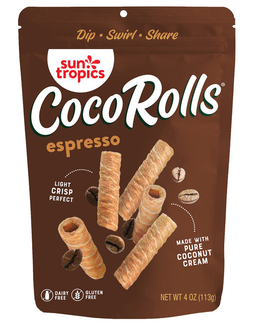 Sun Tropics Coco Rolls, Espresso, 4 oz