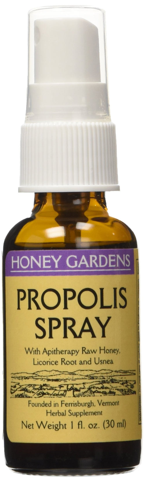 Honey Gardens Propolis Spray, 1 oz (Pack of 2)