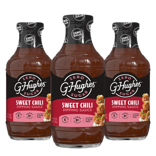G Hughes Sugar Free Sweet Chili Sauce, 18 oz (Pack of 3)
