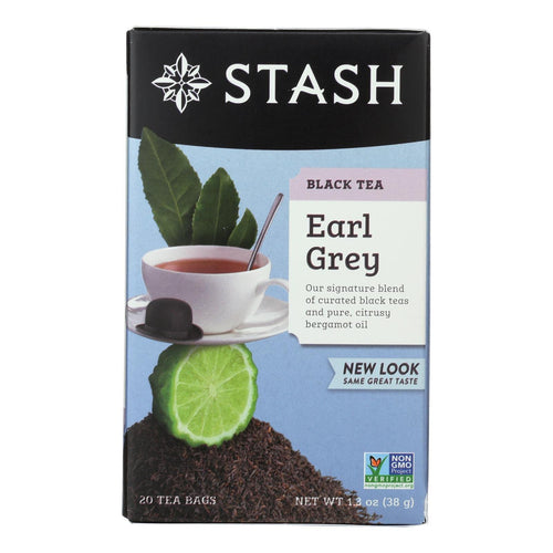 Stash Earl Grey Black Tea, 20 Count