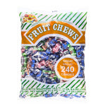Albert's Assorted Fruit Chews Candy, Individually Wrapped, 240 Pieces