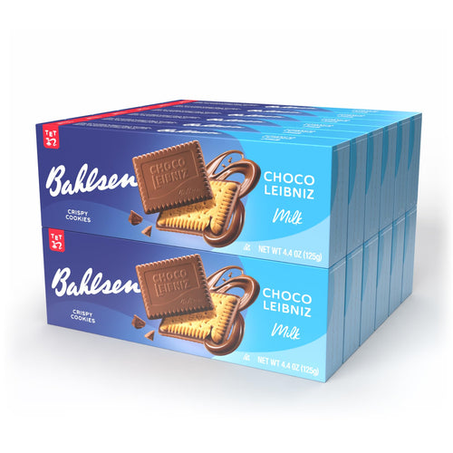 Bahlsen Choco Leibniz Milk Chocolate Butter Biscuits (12 Boxes)