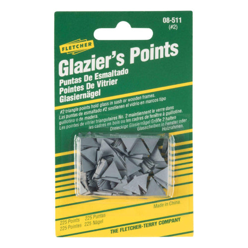 Fletcher Glazier Points, 225 Count