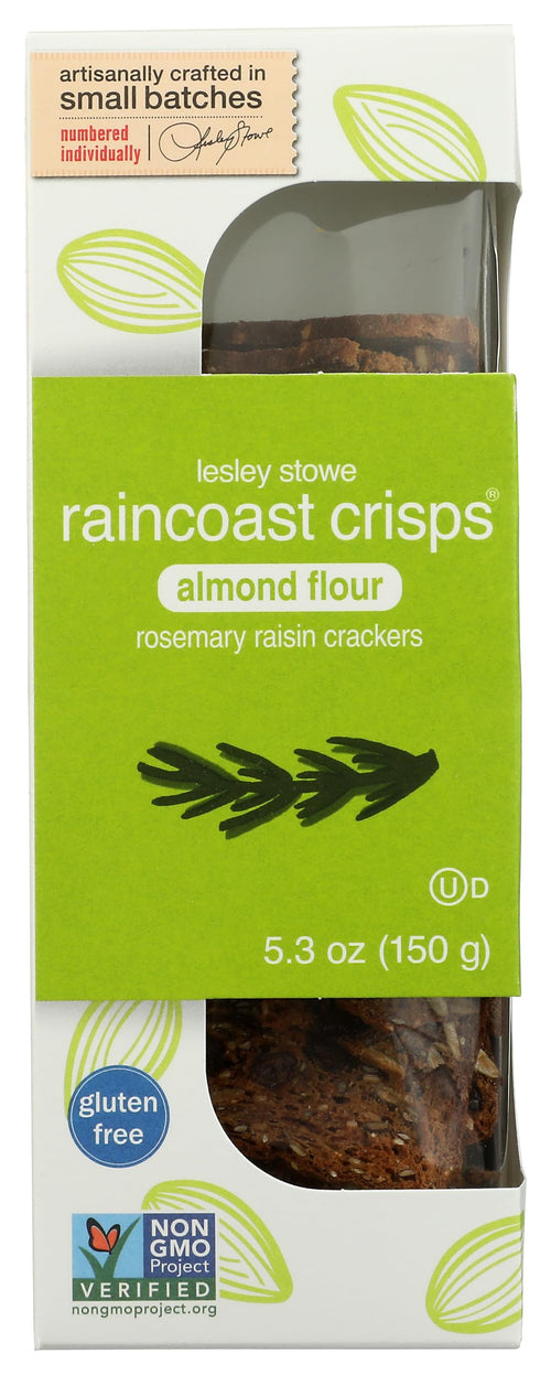 Raincoast Crisps Almond Rosemary Raisin Crisps, 5.3 oz