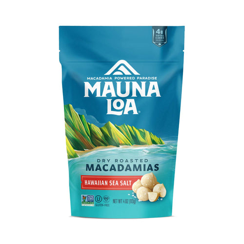 Mauna Loa Roasted Macadamia Nuts, Sea Salt, 4 oz