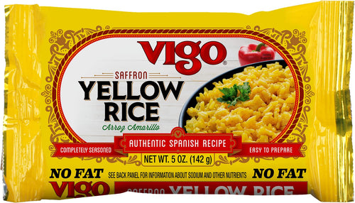 Vigo Authentic Saffron Yellow Rice, 5 oz (Pack of 12)