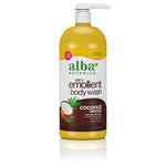 Alba Botanica Very Emollient Body Wash, Sparkling Mint, 32 oz