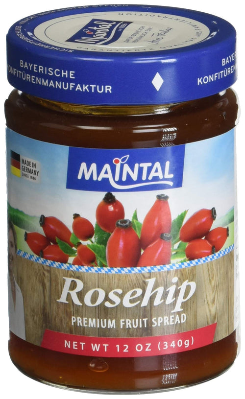 Maintal Rosehip Fruit Spread, 12 oz (Pack of 2)