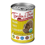 Tender & True Organic Turkey & Liver Recipe Canned Dog Food, 12.5 oz (Case of 12)