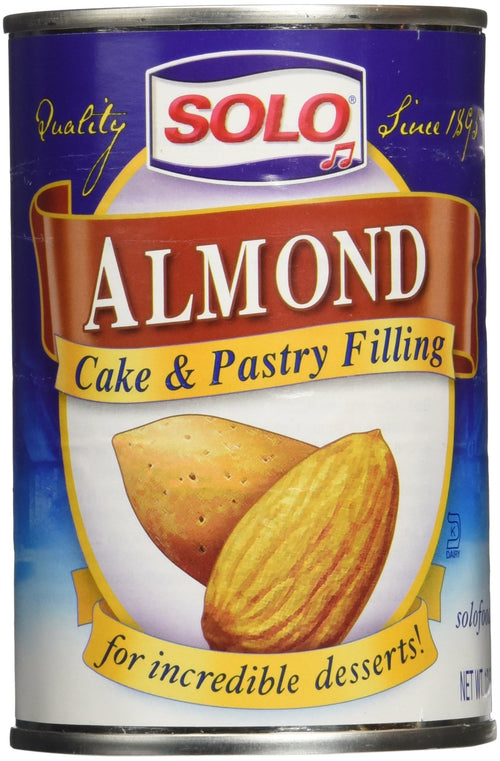 Solo Almond Cake and Pastry Filling, 12.5 oz (Pack of 6)