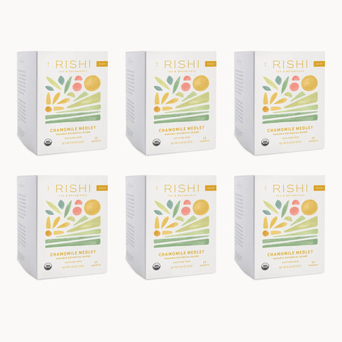 Rishi Tea Chamomile Medley Organic Herbal Tea Bags, 90 Count