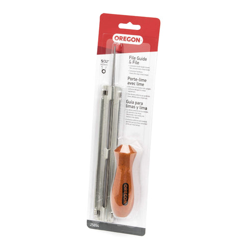 Oregon 25894 5/32 in Chainsaw File Guide with File
