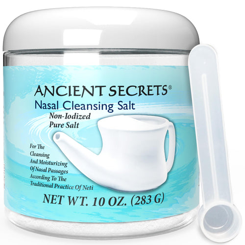 Ancient Secrets Nasal Cleansing Salt, 10 oz Jar