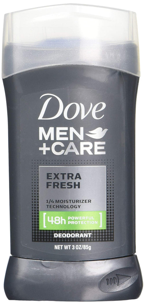 Dove Men+Care Extra Fresh Deodorant Stick, 3 oz (Pack of 3)