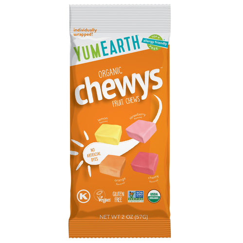 YumEarth Organic Chewys, 2 oz Grab and Go