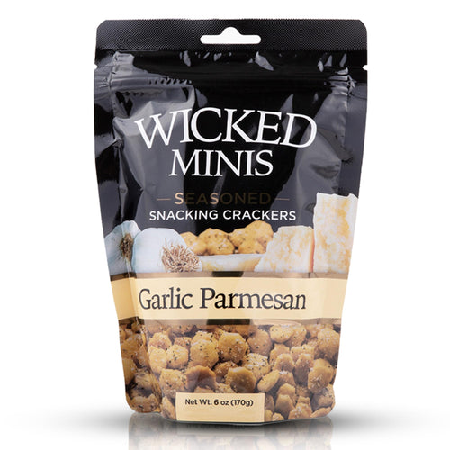 Wicked Minis Soup & Oyster Crackers, Garlic Parmesan, 6 oz