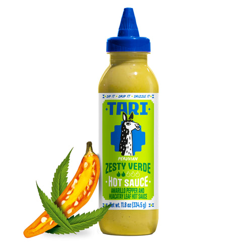 Tari Zesty Verde Hot Sauce, 11.8 oz