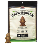 Redbarn Chew-A-Bulls Dog Dental Treats, Small Hydrant Shape (Pack of 24)