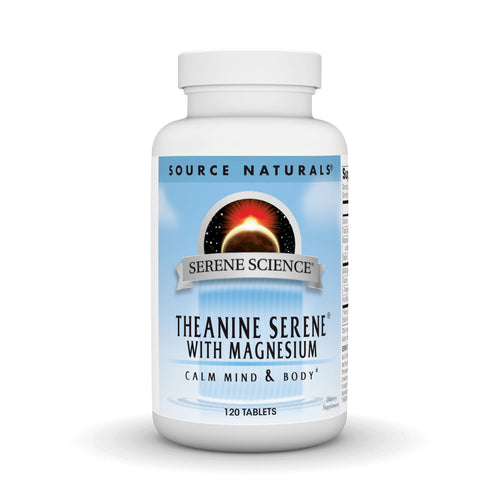 Source Naturals Serene Science Theanine Serene, 120 Tablets