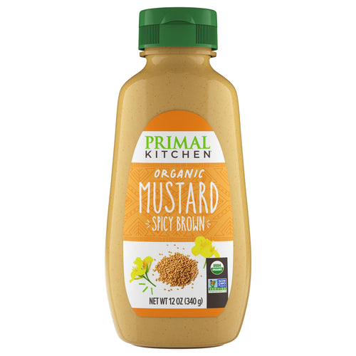 Primal Kitchen Spicy Brown Mustard, 12 oz