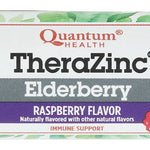 Quantum Health TheraZinc Zinc Lozenges, Elderberry Raspberry, 14 Count
